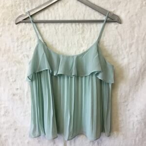 Love Bonito Mint Spaghetti Strap Top